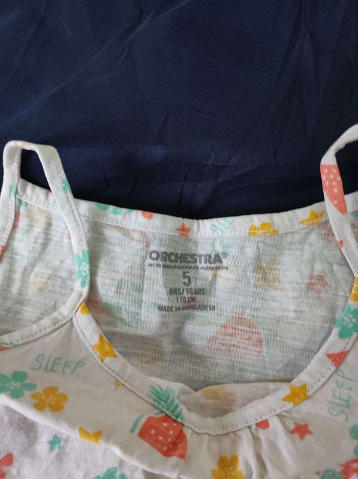 Maillot de corps taille 5 ans fille - photo numéro 2