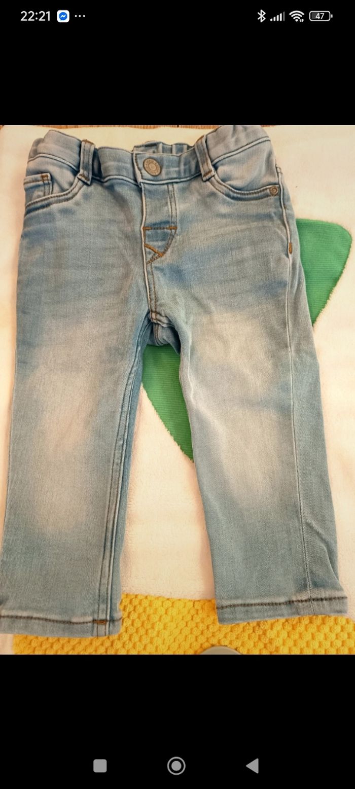 Lot de jeans slims 12 mois - photo numéro 3