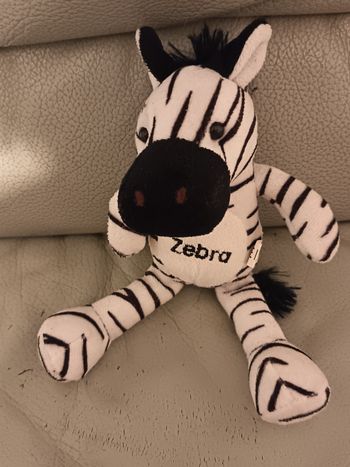 Peluche zèbre