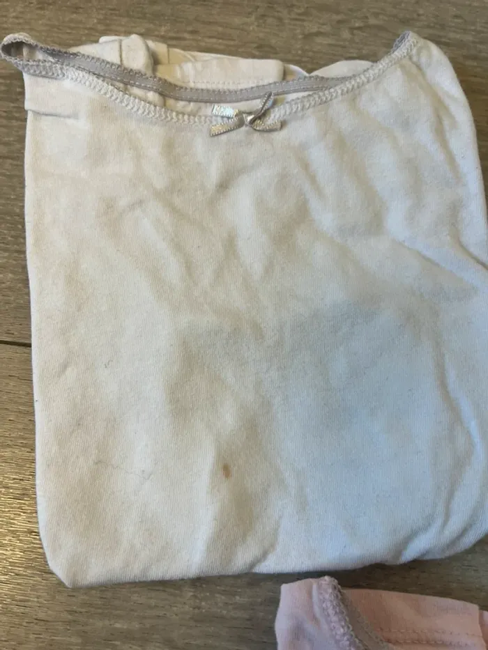 Lot de 3 maillots de corps Kiabi manches courtes fille 6 ans - photo numéro 2