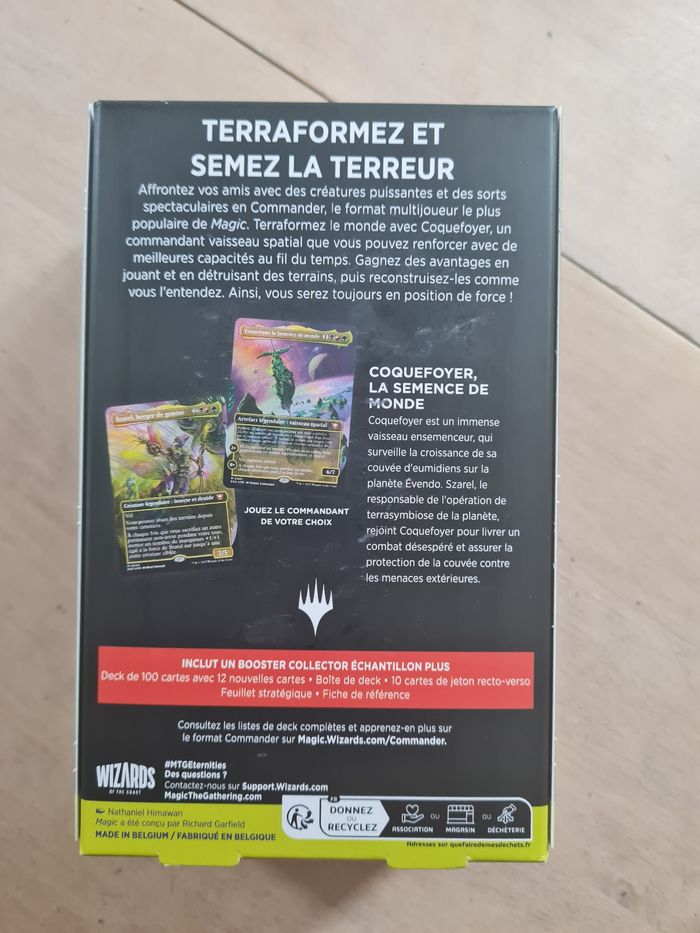 Mtg Le deck Commander Faconneur de Monde en Français - photo numéro 2