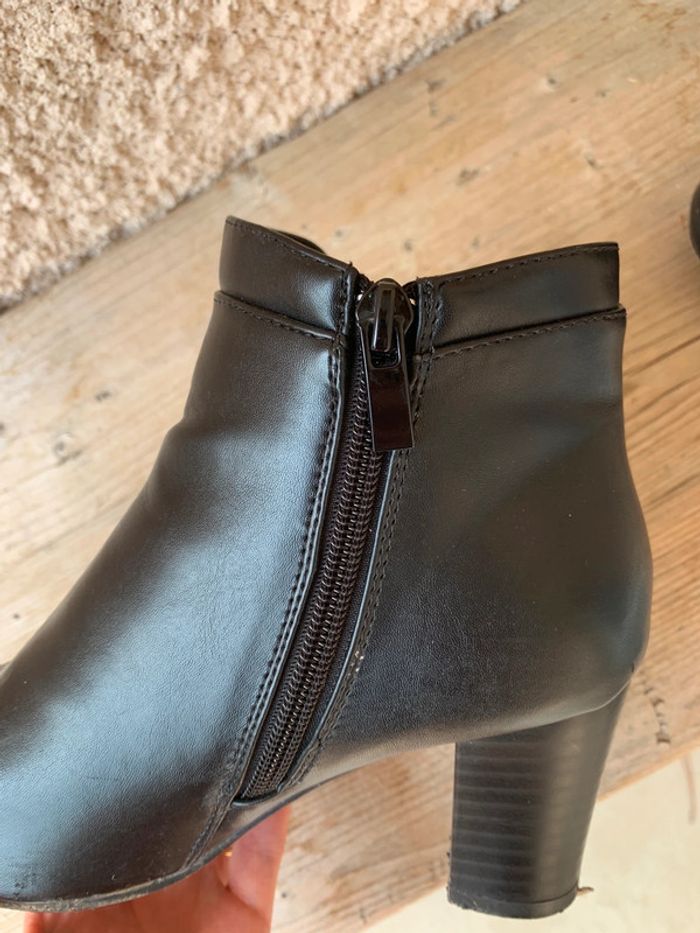 Bottines détail brillant - photo numéro 3