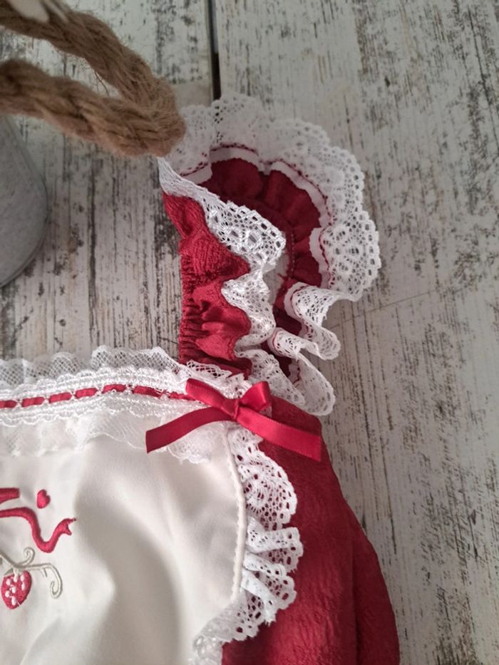 Ensemble 2 pièces Sweet Lolita broderie et dentelle - photo numéro 6