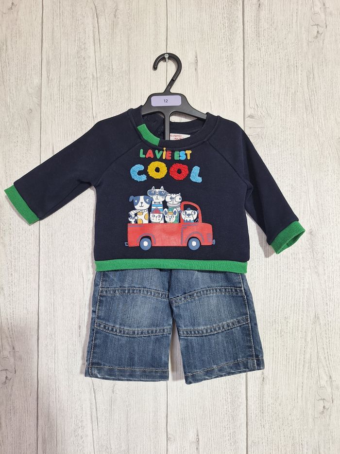 Ensemble garcon du pareil au meme Taille 3 mois