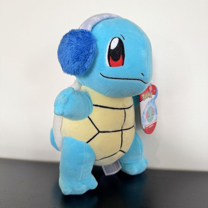 Carapuce Noël Peluche Pokémon Holiday Seasonal Jazwares 20cm Squirtle - photo numéro 2