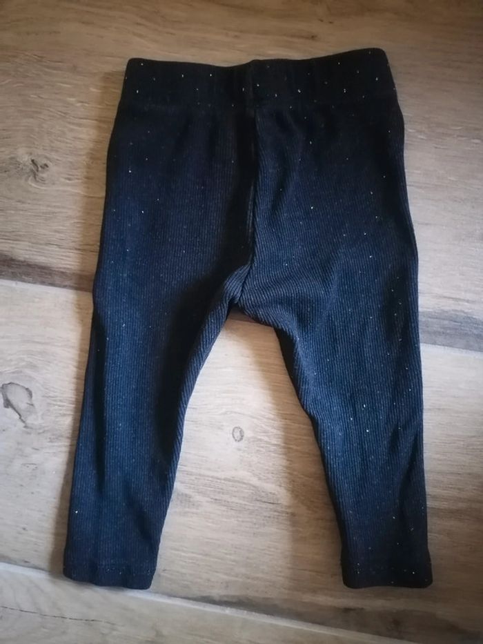 Legging noir/doré - photo numéro 2