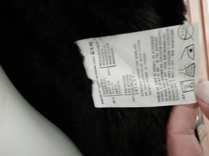 Manteau coat vintage marron brown hiver winter fourrure fur - photo numéro 7