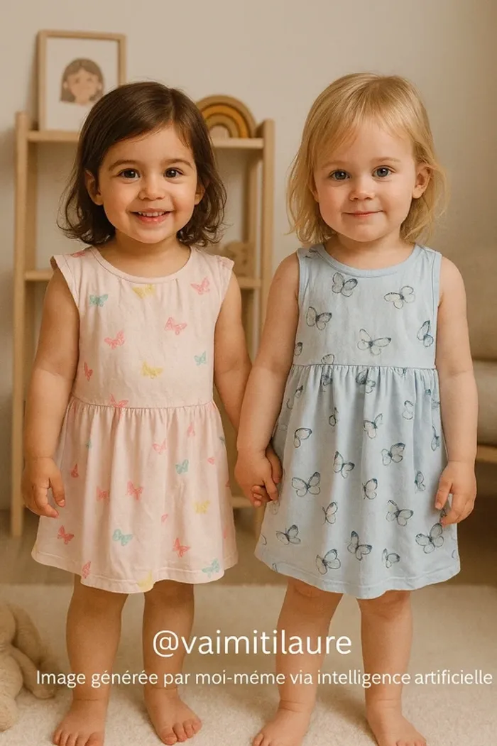 Lot 2 robes été H&M taille 2/3 ans