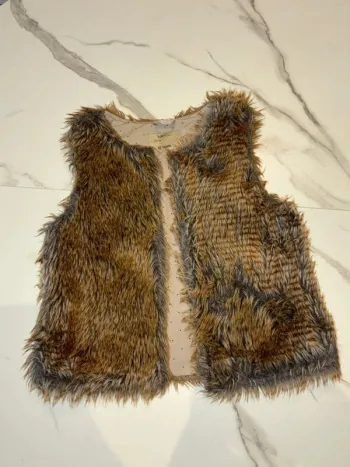 Gilet fausse fourrure - NKY Girls -  taille 10ans