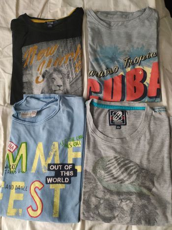 Lot  4 tee shirt