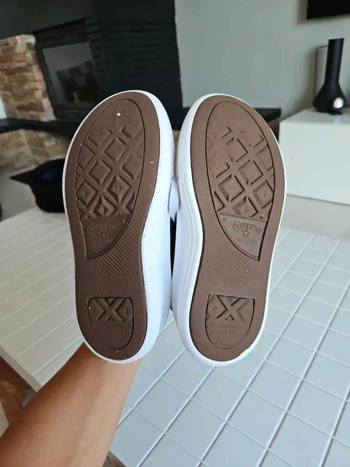 Converse noire à plateforme - photo numéro 4