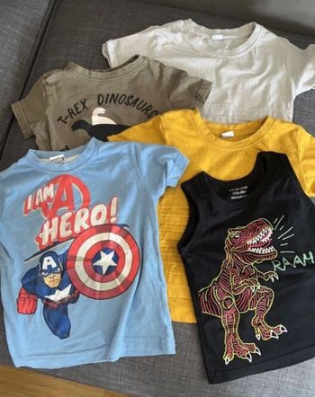 Lot de 5 t shirt