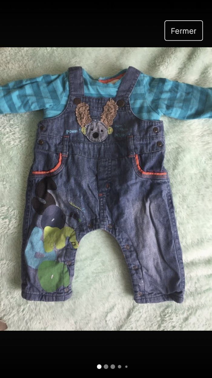 Ensemble catimini 1 mois