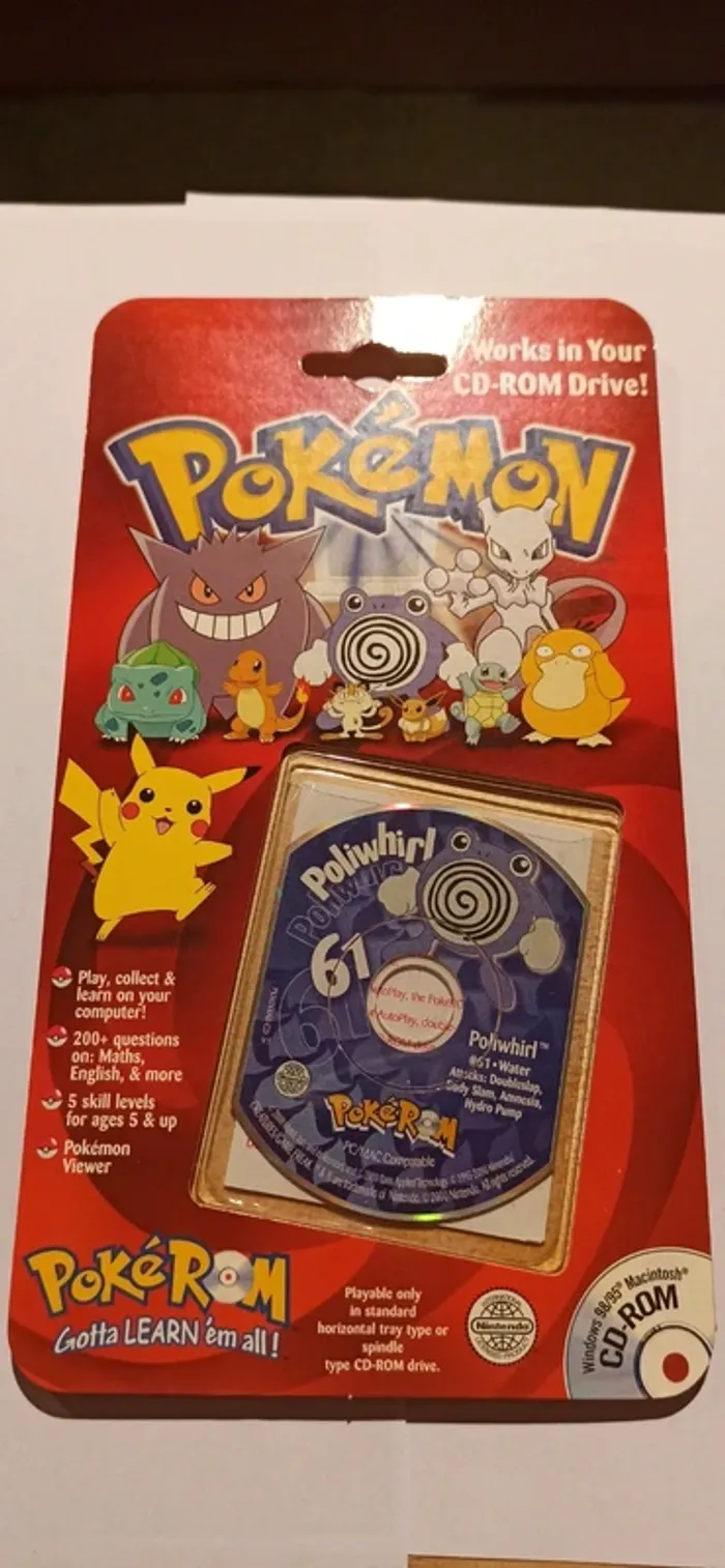 Jeu pokemon pokerom tetarte poliwhirl