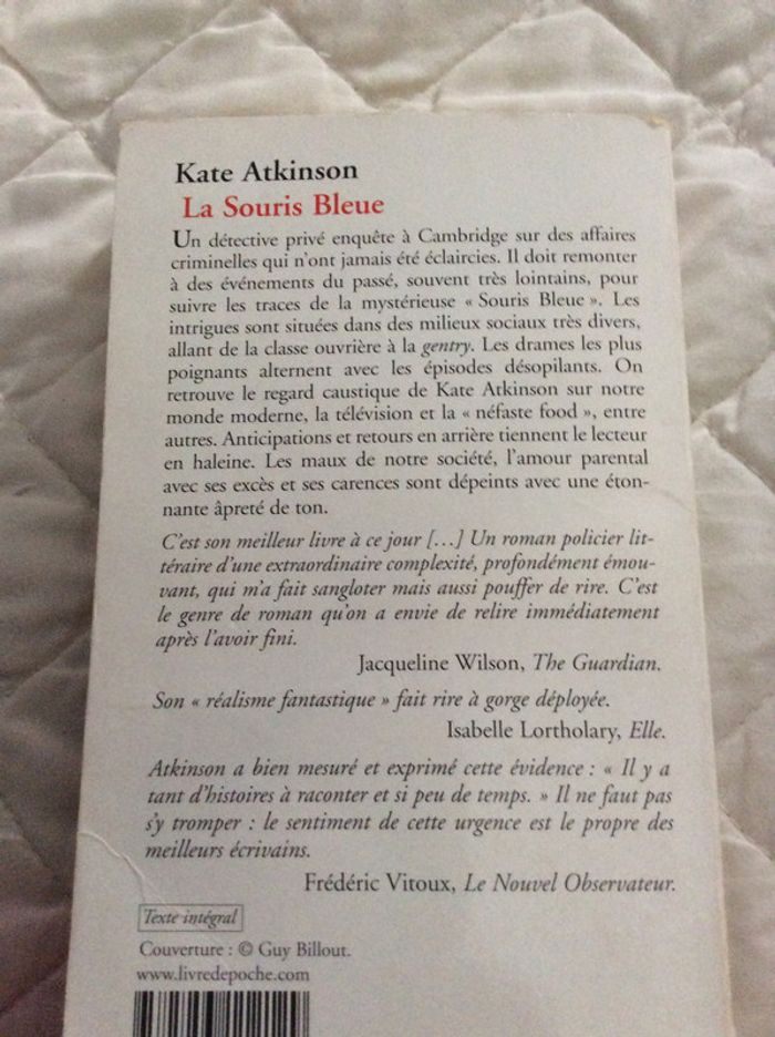 #la souris bleue par Kate Atkinson - photo numéro 4