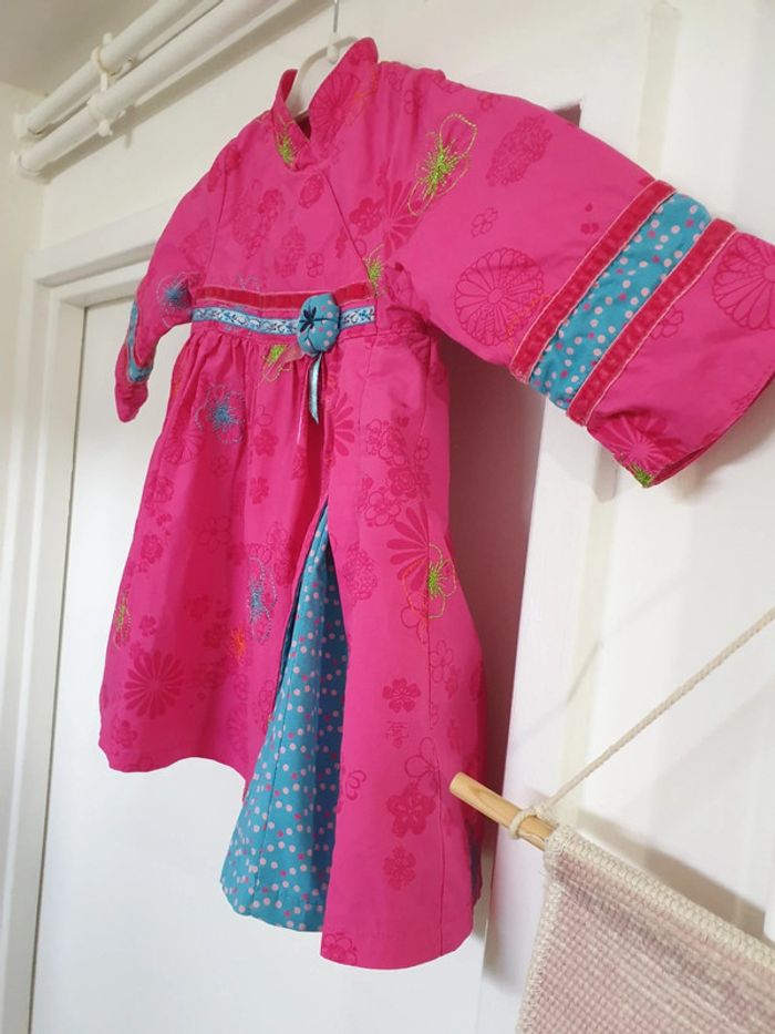 Robe doublée coton Kenzo 9 mois - photo numéro 2