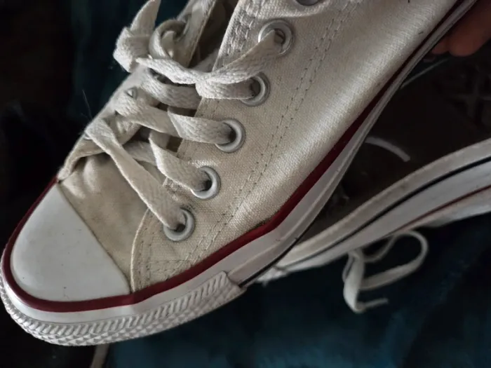 Converse basse taille 37.5 blanche - photo numéro 13