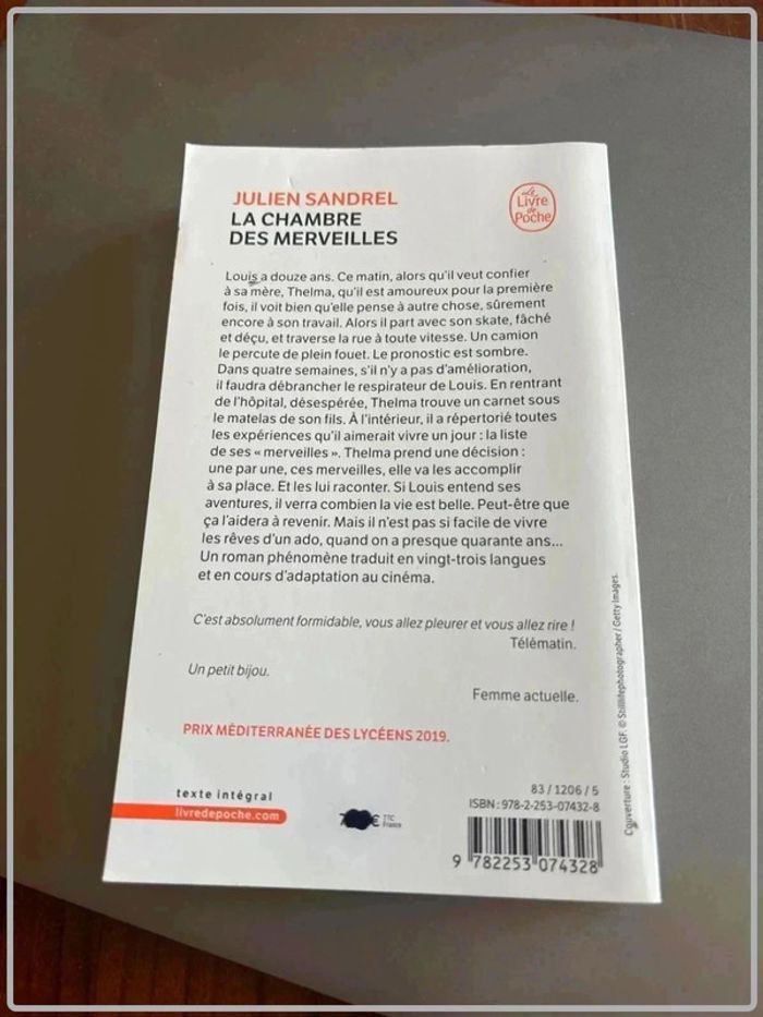 📚La chambre des merveilles de Julien Sandrel - photo numéro 2