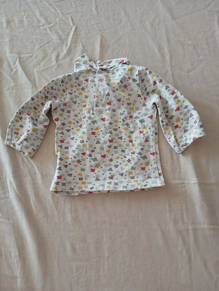Tee-shirt manches longues 3 mois - photo numéro 3