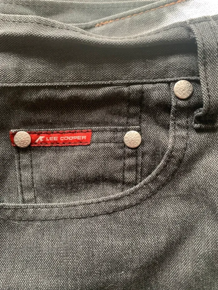 Lots de 5 jeans taille 38 coupe droite ou large - photo numéro 5