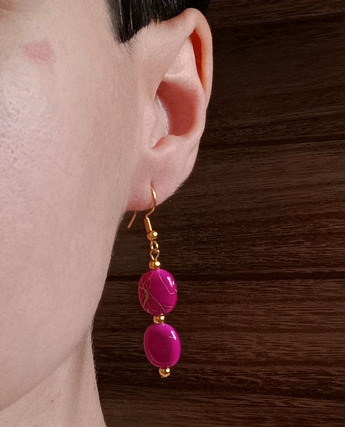 Jolie paire de boucles d'oreilles - photo numéro 3