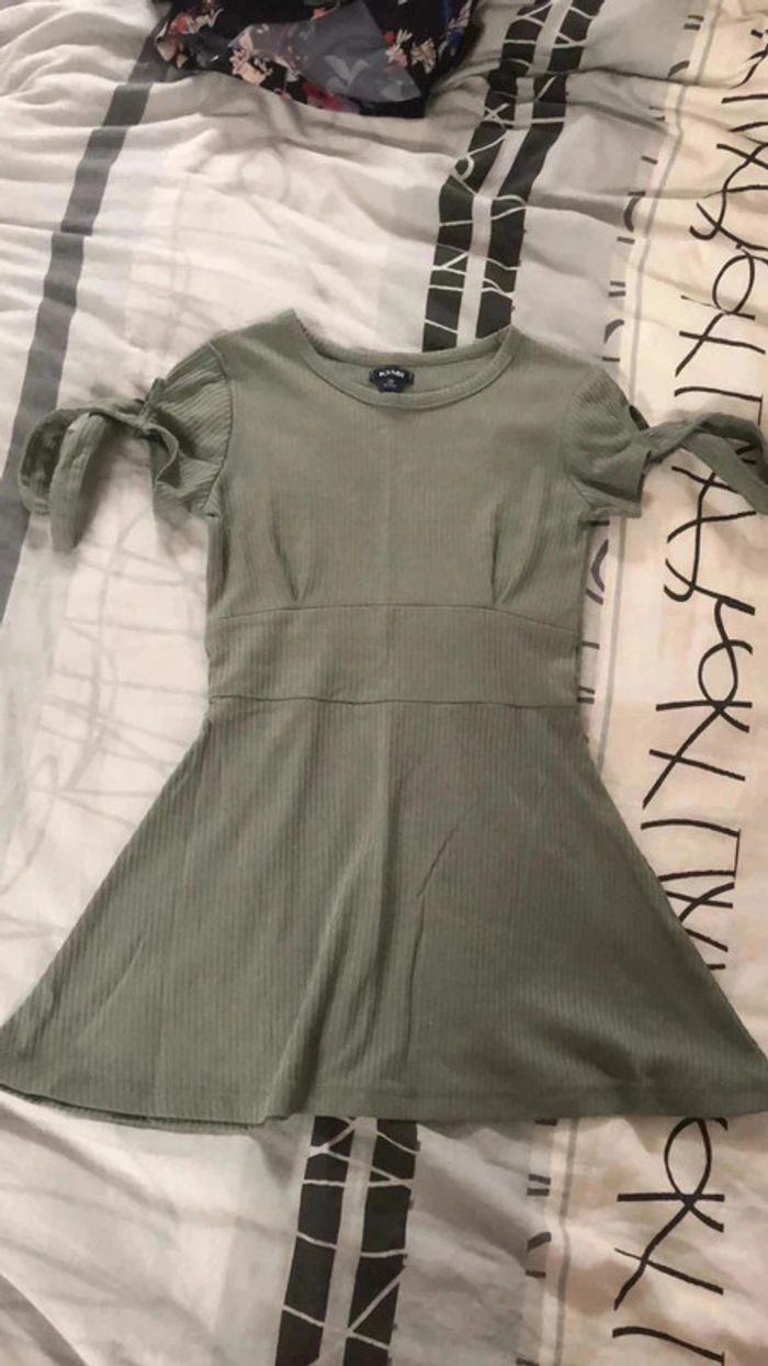 Robe effet côtelé