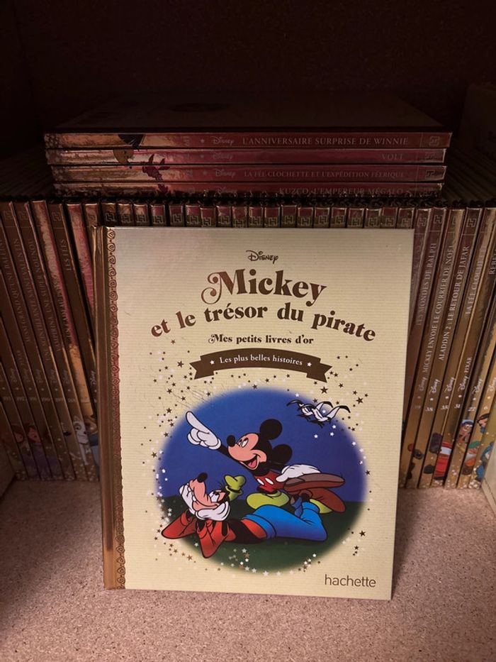 Livres Disney, mes Petit, livre d’or Mickey et le trésor du pirate