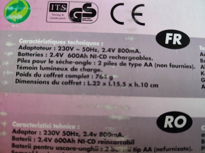 Set de manucure & pédicure neuf Sport-Elec - photo numéro 7