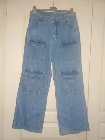 Jeans évasés  Made in China