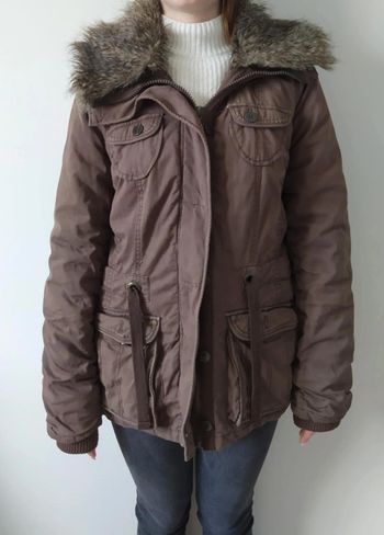 Manteau marron taille L marque Emoi