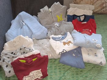 Lot de 15 pièces 1 mois garçon