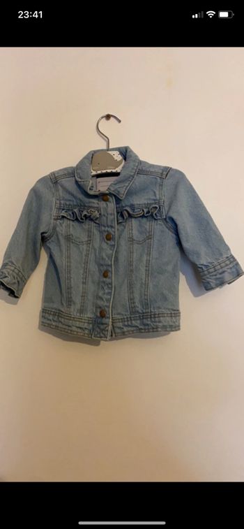 Veste en jean bébé fille