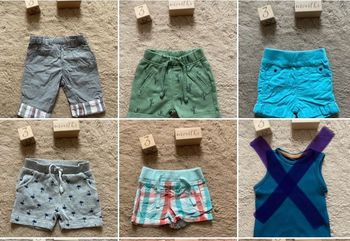 Lot shorts 3 mois 