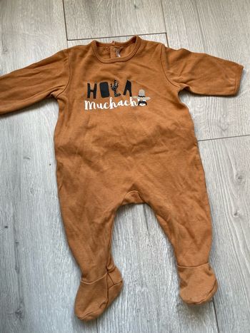 Pyjama "Hola Muchacho" - Taille estimée 1 mois