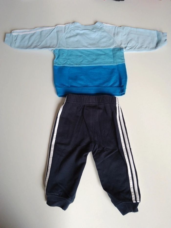 Survêtement garçon Adidas 12 mois - photo numéro 2
