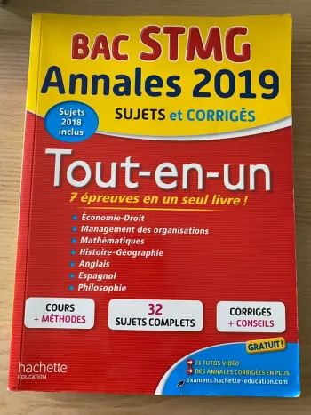 Annales 2019 bac STMG