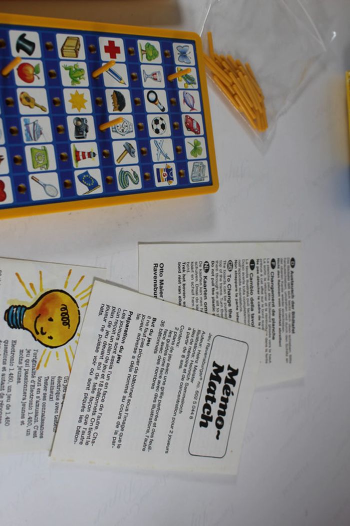 Ravensburger Memo Match 1984 100% Complet - photo numéro 5
