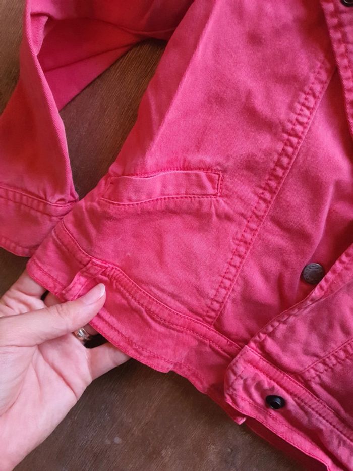Veste en jean légère 3 pommes très bon état - photo numéro 3