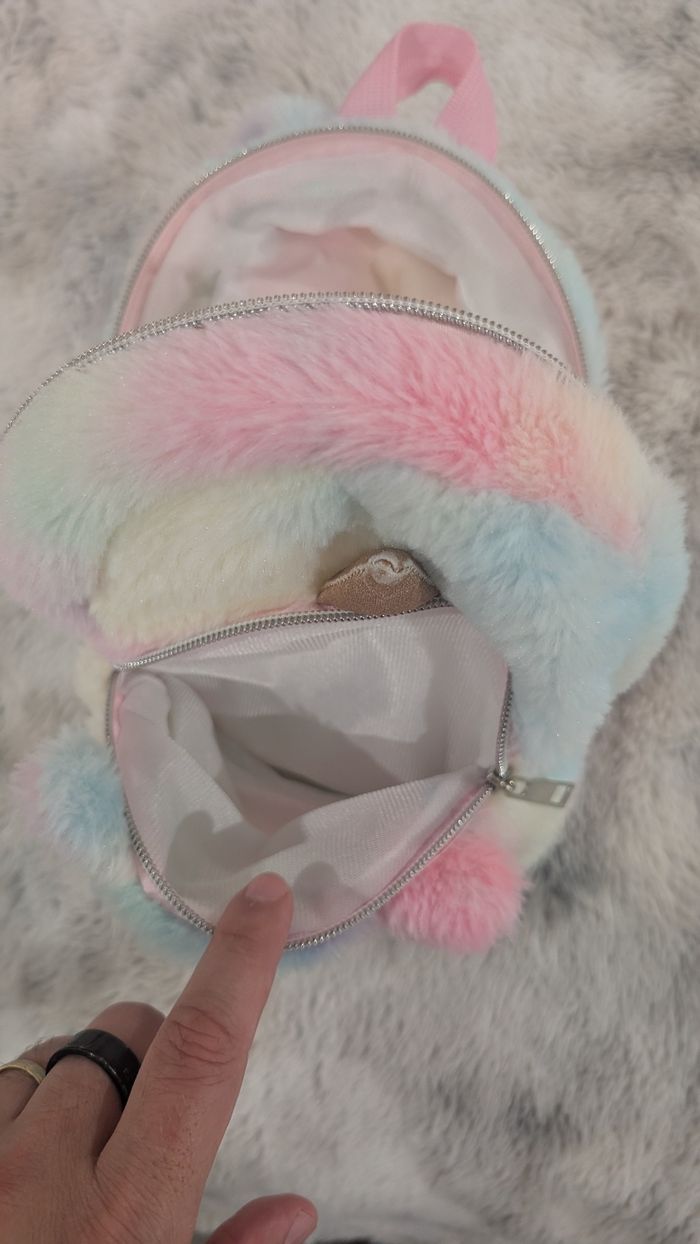 Mini sac à dos licorne - photo numéro 6