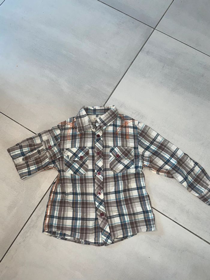 Chemise manches longues