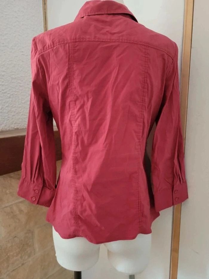 Chemise manches longues rouge Riu 42 - photo numéro 3