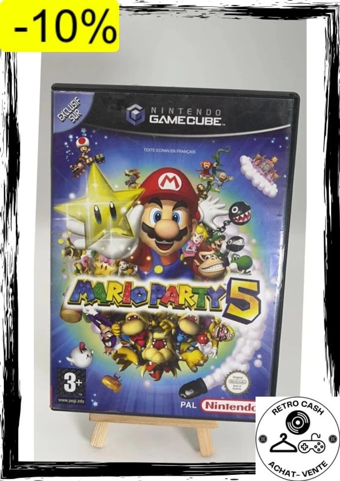 Mario Party 5 Nintendo Gamecube Pal FRA Complet - photo numéro 9