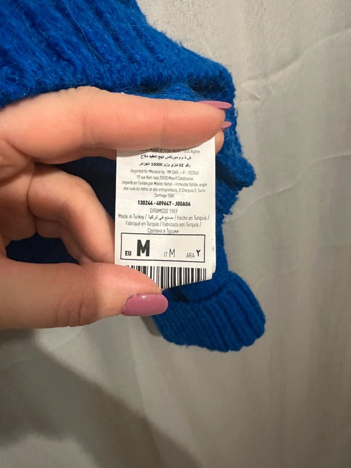 Pull bleu - photo numéro 4