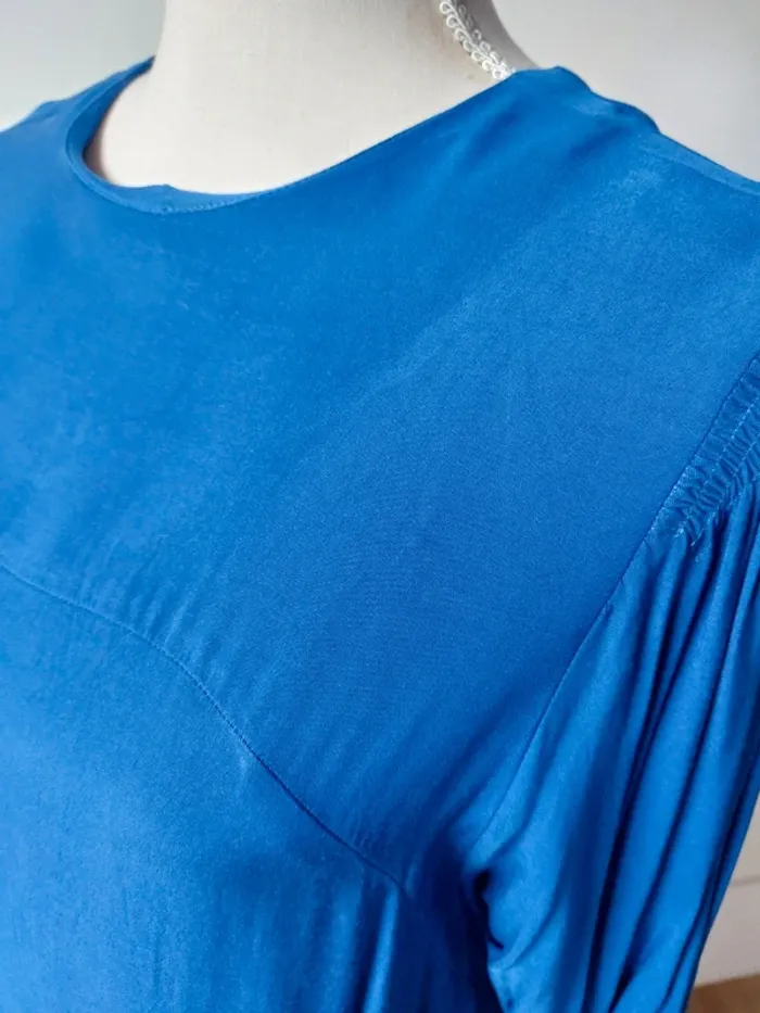 Robe droite Mango manches longues - photo numéro 2