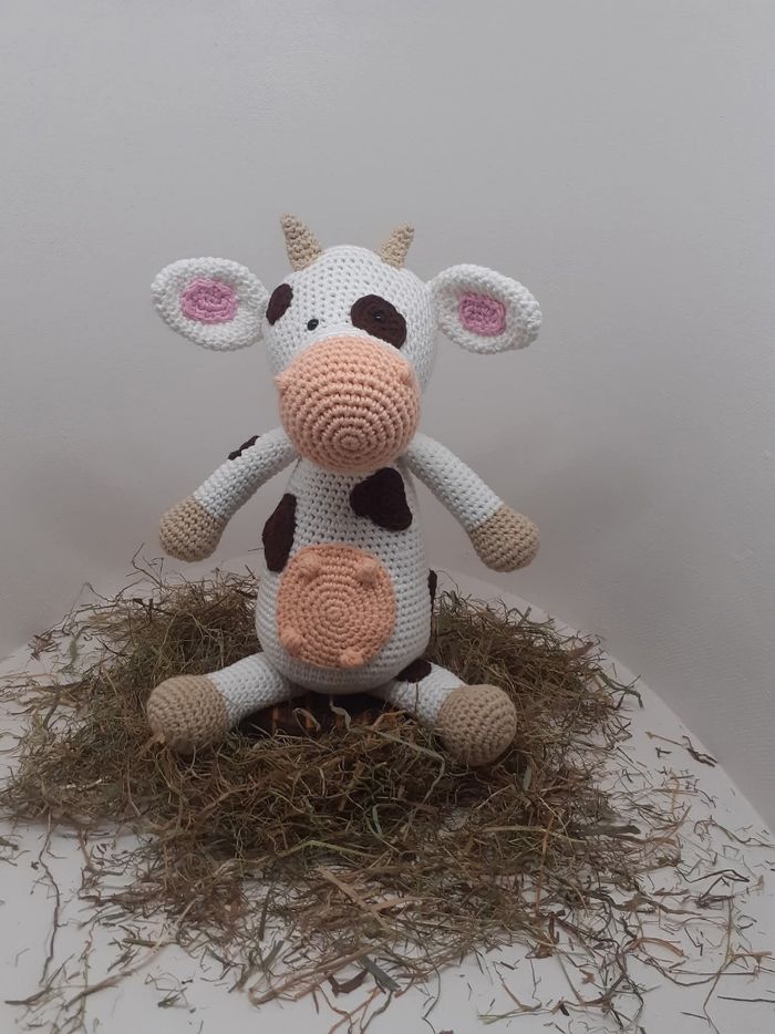 Vache peluche