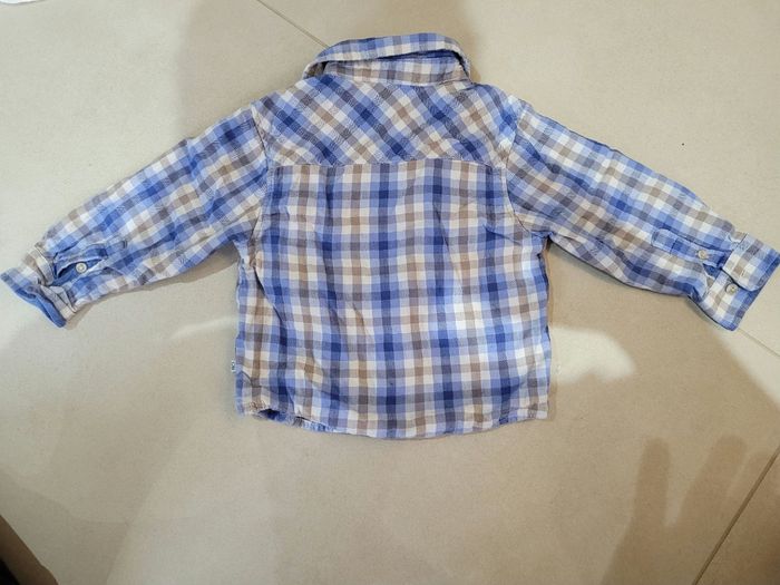 Lot de 3 chemises taille 18 moi - photo numéro 3
