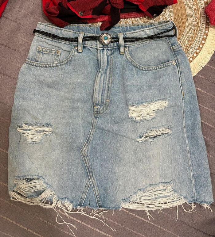 Lot vêtements rock grunge punk XS/S - photo numéro 3