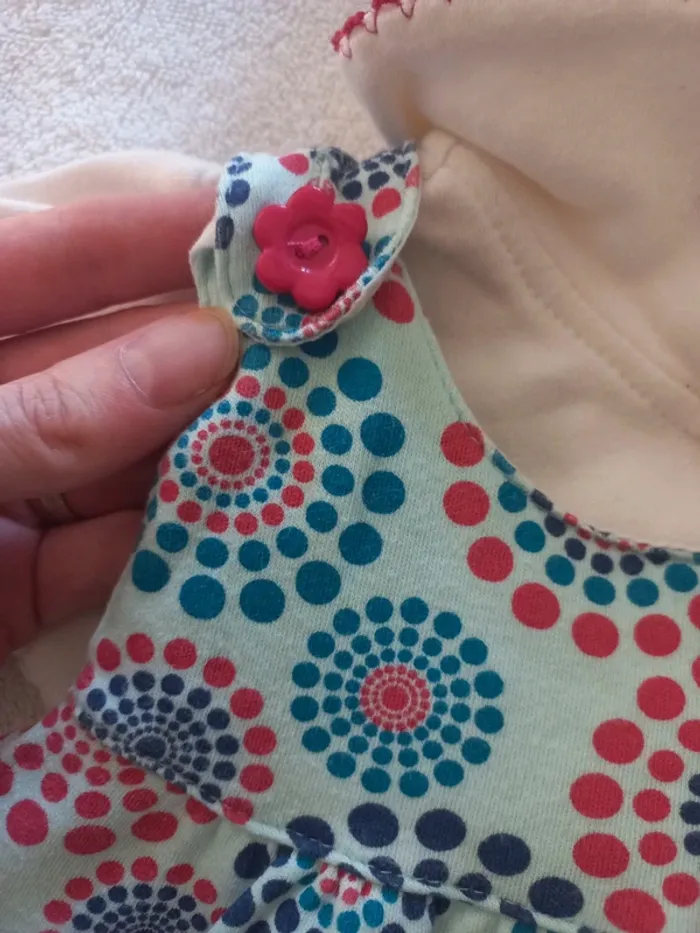 Ensemble pull/robe taille 3-6 mois - photo numéro 2