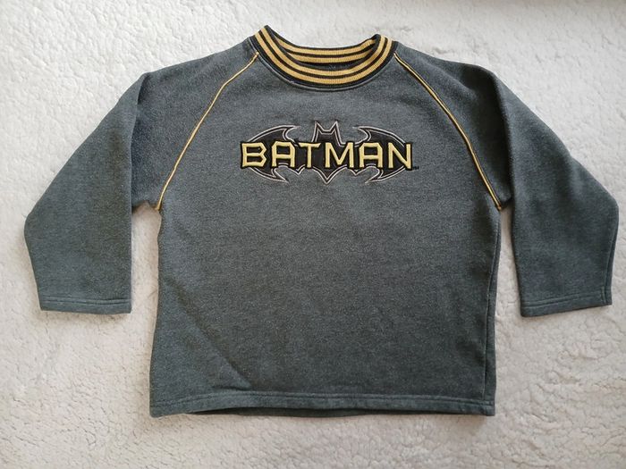 Pull sweat garçon batman taille 5 ans