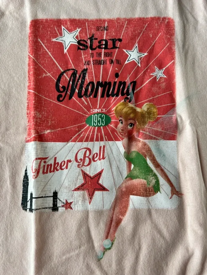 Tee shirt fée clochette - photo numéro 2